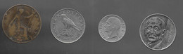 Lot De 4 Monnaies : Grande Bretagne / Italie / Hongrie / France (791) - Lots & Kiloware - Coins