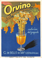 BK13000 " ORVINO-VINO BIANCO LIQUOROSO-G. DE BELLIS-CASTELLANA-BARI "ETICH. D'EPOCA - Other & Unclassified