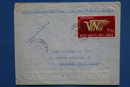 X8 VIETNAM BELLE LETTRE 1952    PAR AVION  SAIGON   A  ST SAVINE TROYE FRANCE   + AFF  INTERESSANT - Lettres & Documents