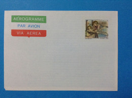1984 ITALIA AEROGRAMMA POSTALE NUOVO MNH** NATALE 550 LIRE - Stamped Stationery
