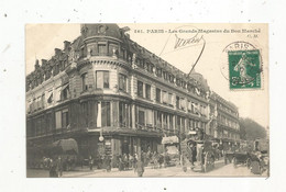 Cp, Commerce , LES GRANDS MAGASINS DU BON MARCHE ,  Voyagée 1910, 75 , Paris - Winkels