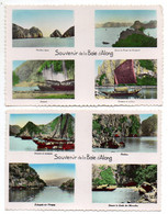 Viet-Nam -- Baie D'ALONG-- Lot De 4 Cartes Différentes  "Souvenir De La Baie D'Along" .........à Saisir - Viêt-Nam