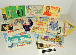 LOT De 59 BUVARDS PUBLICITAIRES ANCIENS PUBLICITES ANCIENNES PUB ANNEES 30/50 - Collections, Lots & Series