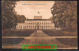 SOESTDIJK Koninklijk Paleis  1921 TREINSTEMPEL   Ambulant - Soestdijk