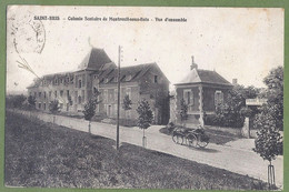 CPA - YONNE - SAINT BRIS LE VINEUX - COLONIE SCOLAIRE DE MONTREUIL SOUS BOIS - Animation, Attelage - Saint Bris Le Vineux