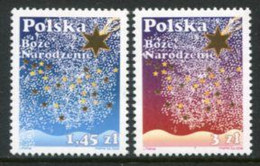 POLAND 2008 Christmas  MNH / **.  Michel 4401-02 - Unused Stamps