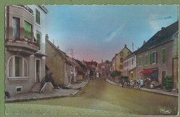 CPSM  - TERRITOIRE DE BELFORT - BEAUCOURT - RUE PIERRE BEUCLER - Belle Animation Devant L'épicerie - édition Combier - Beaucourt