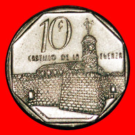 * CASTLE: CUBA ★ 10 CENTAVOS 2000 COIN Alignment ↑↓ CONVERTIBLE PESO! LOW START ★ NO RESERVE! - Cuba