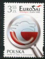 POLAND 2008 EUROSAI Congress MNH / **.  Michel 4360 - Unused Stamps