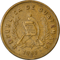 Monnaie, Guatemala, Centavo, Un, 1988, TTB, Laiton, KM:275.3 - Guatemala