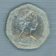 °°° Inghilterra N. 79 - 50 Pence 1973 Bella °°° - Sonstige & Ohne Zuordnung