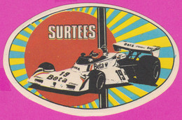 264989 / ETIKET ETIQUETTE LABEL - Car Racing - Surtees TS19 Sponsorship From Beta - Bulgaria Bulgarie Bulgarien - Automobile - F1