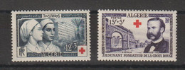 Algérie 1954 Oeuvres De La Croix Rouge 316-317, 2 Val ** MNH - Ungebraucht