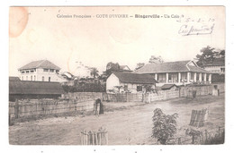 COTE D'IVOIRE - BINGERVILLE - Le Débarcadère CPA AFRIQUE AFRIQUE - USED CHEAP STAMP REMOVED CORNER FAULT TO TOP RIGHTI - Ivoorkust