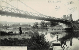 60*Oise* - Précy Sur Oise - Le Pont Et Le Village - Précy-sur-Oise