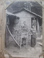 Exposition Coloniale 1907 , Case Et Types Laotiens - Laos