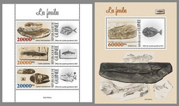 GUINEA REP. 2021 MNH Fossils Fossilien Fossiles M/S+S/S - OFFICIAL ISSUE - DHQ2130 - Fossili