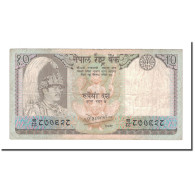 Billet, Népal, 10 Rupees, KM:31a, B+ - Népal