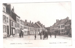 62 - Ardres - Place D'Armes - Animé - Carte Vierge UNUSED - Ardres