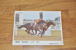 Photo Course De Chevaux Cagne Sur Mer 1971,Best Reason,JP Dion Format 18/24 - Sports