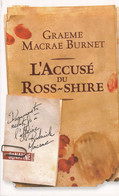 Graeme Macrae Burnet, Ecosse - L'accusé Du Ross-Shire - 330 Pages - Sonatine - 2017 - € 1.00 - Abenteuer