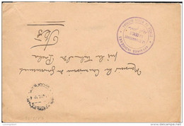 CACHET MILITAIRE 1934  - AFFAIRES INDIGENES  / CERCLE DU MOYEN OUERGHA - DAGUIN VENEZ VISITEZ FEZ LA MYSTERIEUSE - Lettres & Documents