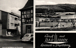 Bad Soden, Main-Kinzig-Kreis, Sprudel-Apotheke Mit VW Käfer, Ca. 60er Jahre - Main - Kinzig Kreis