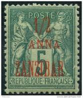 Zanzibar (1896) N 17 * (charniere) - Nuovi