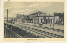 KLEINEN : Bahnhof - TRES RARE VARIANTE - Cachet De La Poste 1910 - Sonstige & Ohne Zuordnung