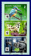 Suomi Finland / Finnland 2021 , EUROPA CEPT Heimische Wildtiere -selbstklebend / Self-adhesive - Gestempelt / Used / (o) - Used Stamps