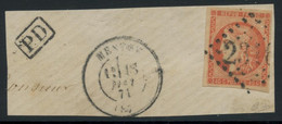F EMISSION DE BORDEAUX - 1870 Bordeaux Printing