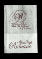 Tovagliolino Da Caffè - Caffè Romano  2 - Solofra  ( Avellino ) - Servilletas Publicitarias