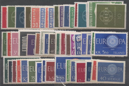 ** EUROPA ANNEES COMPLETES - 1959