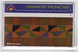 Carta Telefonica Ghana - 60 Unita  -  Carte Telefoniche@Scheda@Schede@Phonecards@Telecarte@Telefonkarte - Ghana