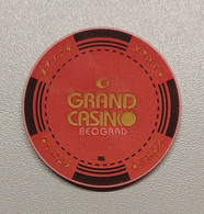 Casino Token Serbia Yugoslavia GRAND CASINO BEOGRAD - Casino