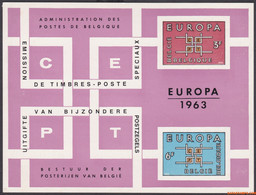 België 1963 - OBP:LX 42, Luxevel - XX - Europe 1963 - Deluxe Sheetlets [LX]