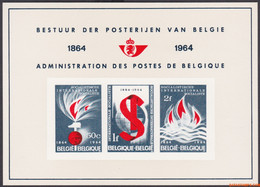 België 1964 - OBP:LX 44, Luxevel - XX - Socialist International - Deluxe Sheetlets [LX]