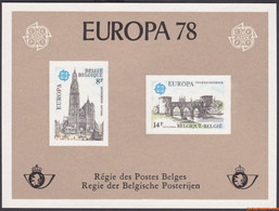 België 1978 - OBP:LX 67, Luxevel - XX - Europe 1978 - Feuillets De Luxe [LX]