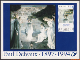 België 1997 - OBP:LX 86, Luxevel - XX - Paul Delvaux - Luxevelletjes [LX]