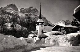 CPSM - GSTEIG - KIRCHE Mit OLDENHORN ... - Gsteig Bei Gstaad