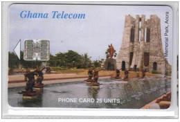 Carta Telefonica Ghana - 25 Unita  -  Carte Telefoniche@Scheda@Schede@Phonecards@Telecarte@Telefonkarte - Ghana