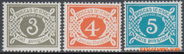 Ierland 1978 - Mi:porto 22/24, Yv:TX 22/24, Penalty Stamps - XX - Figure - Segnatasse