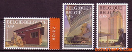 België 2003 - Mi:3195/3197, Yv:3139/3141, OBP:3146/3148, Stamp - XX - Henry Van De Velde - Unused Stamps