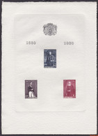 België 1930 - OBP:LX 2, Luxevel - XX - Centenary Three Kings - Deluxe Sheetlets [LX]