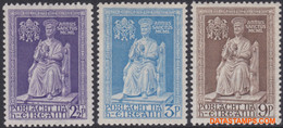 Ierland 1950 - Mi:111/113, Yv:113/115, Stamp - XX - Holy Year - Ongebruikt