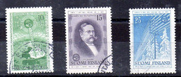 Finlandia Serie N ºYvert 433/35 O - Used Stamps