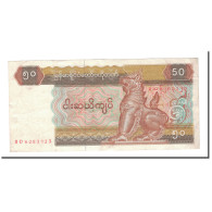 Billet, Myanmar, 50 Kyats, Undated (1994), KM:73b, TTB - Myanmar