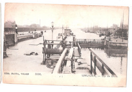 NEDERLAND IJmuiden - Op De Sluis Undivided Back Early Unused Postcard - IJmuiden