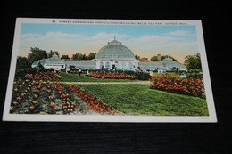 30009-            MICHIGAN, DETROIT, SUNKEN GARDENS AND HORTICULTURAL BUILDING - Detroit