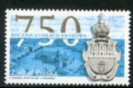 POLAND 2007 Rebuilding Of Krakow MNH / **.  Michel 4315 - Ungebraucht